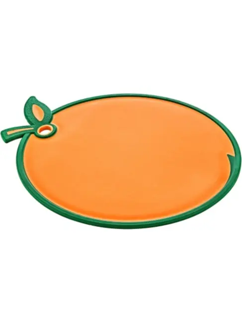 Portakal Figürlü Kaydırmaz Kesme Tahtası Doğrama Panosu