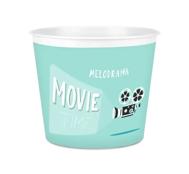 Popcorn Mısır Kovası Dekoratif - Dev Boy