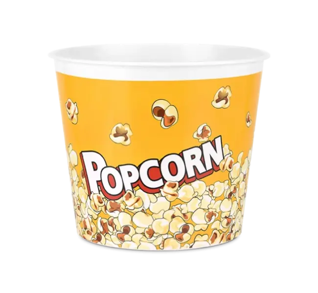 Popcorn Mısır Kovası Dekoratif - Dev Boy
