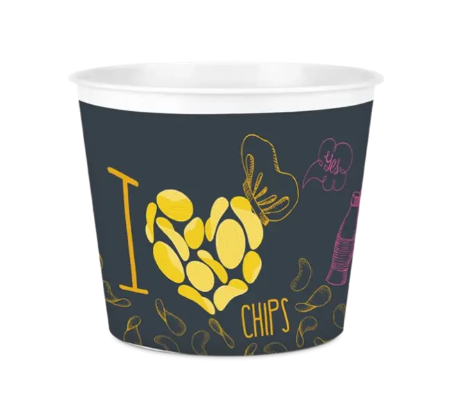 Popcorn Mısır Kovası Dekoratif - Dev Boy