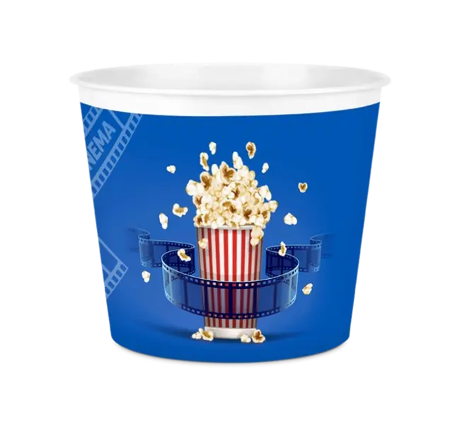Popcorn Mısır Kovası Dekoratif - Dev Boy