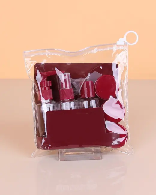 Parfüm Şişesi - Kozmetik Şişesi - 8 Li Seyahat Doldurulabilir Kozmetik Seti