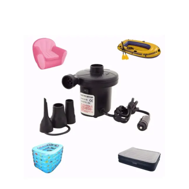 Yatak Şişirme Havuz Şişirme - Boşaltma Pompası Araç Şarj 12v