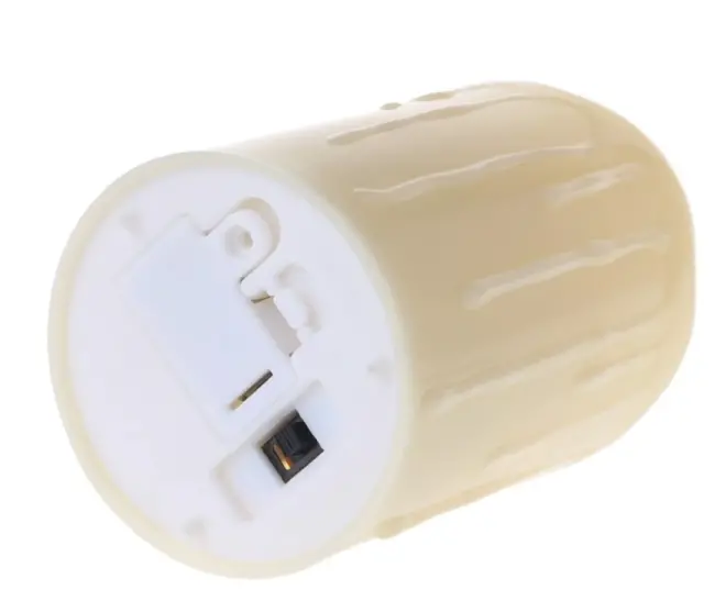 Alevli Led Mum Hareketli Alev Görünümlü Dekoratif Mum - 7cm