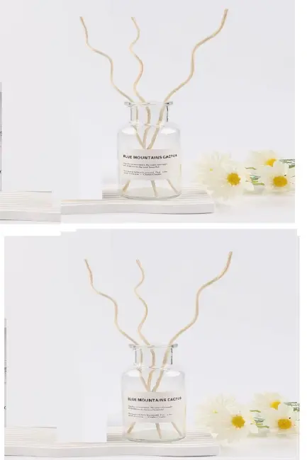 3 Tek Adet 3 Model Aromaterapi Koku Dağıtıcı Rattan Şişe Ahşap Difüzör Çubuk (spiral-yaprak-dalgalı)
