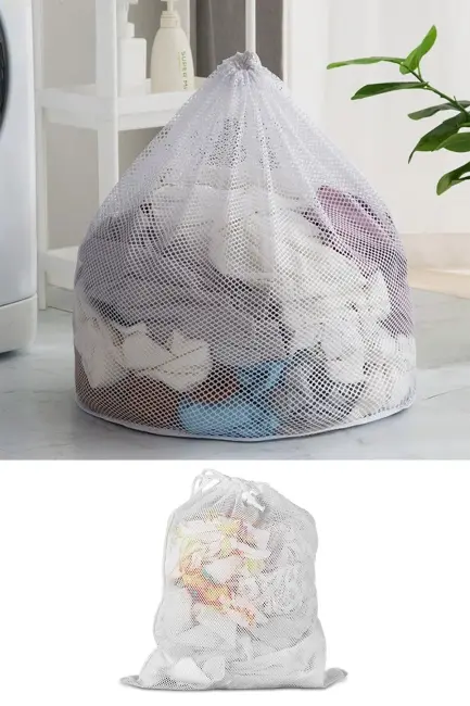 3lü Yıkama File Seti - Ayakkabı Filesi-plastik Aparatlı Sütyen Yıkama- Çamaşır Yıkama Filesi