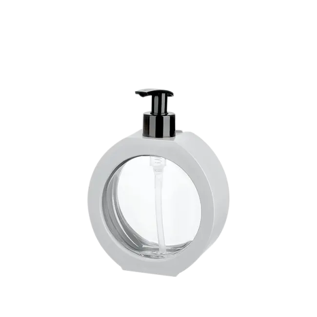 350 Ml Tezgah Üstü Oval Banyo Mutfak Sıvı Sabunluk  Banyo Mutfak Bulaşık Lavabo Deterjanlık