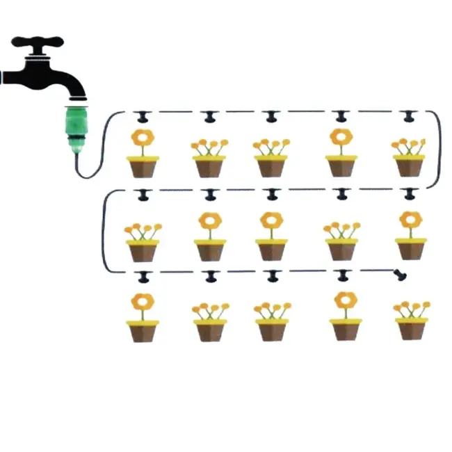 Kendin Yap Balkon Veranda Çardak Kamelya Sulama - Serinletme Ve Nemlendirme Sistemi 10m