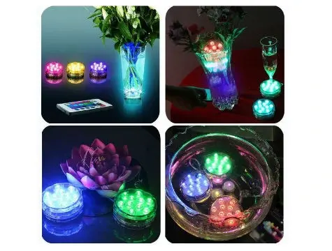 Nargile Işığı Renk Değiştiren Kumandalı Led Lamba