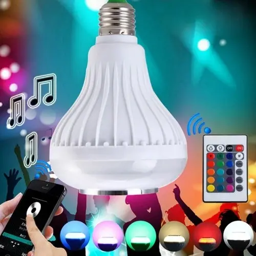 Kumandalı Bluetooth Disco Ampul Rgb