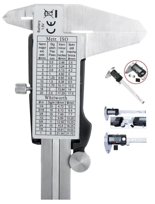 Kumpas - Dijital Kumpas 0,01 Mm - 150mm 6inc
