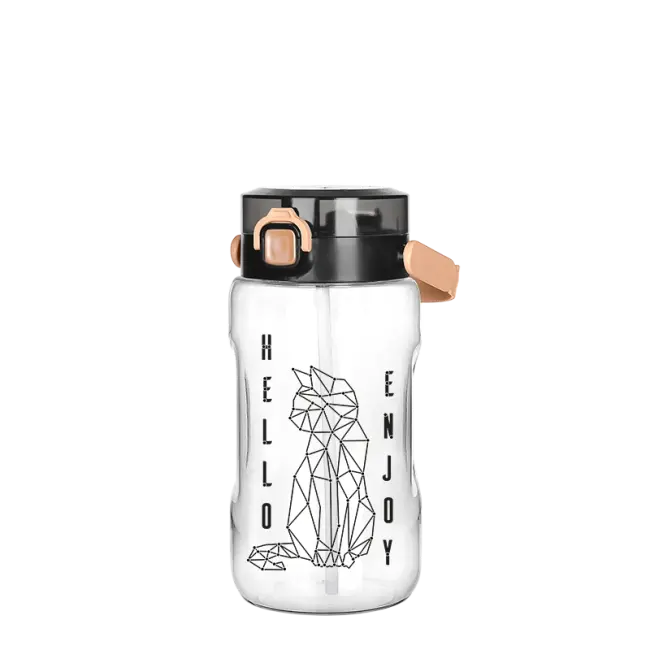 Şeffaf Matara - 1500 Ml - 50,7 Oz - Watermode Matara