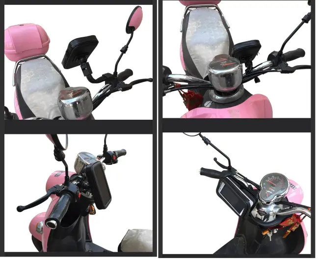 Bisiklet Ve Motosiklet Su Geçirmez Telefon Tutucu 6.2"