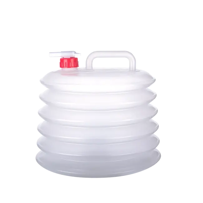 Musluklu Katlanır Su Bidonu -su Kovası - Kamp Bidonu 10 Lt