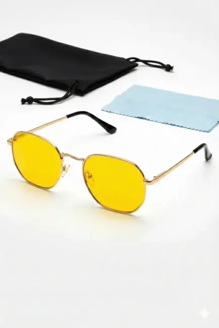 Anti Far Gece Görüş Gözlüğü Metal Lüx