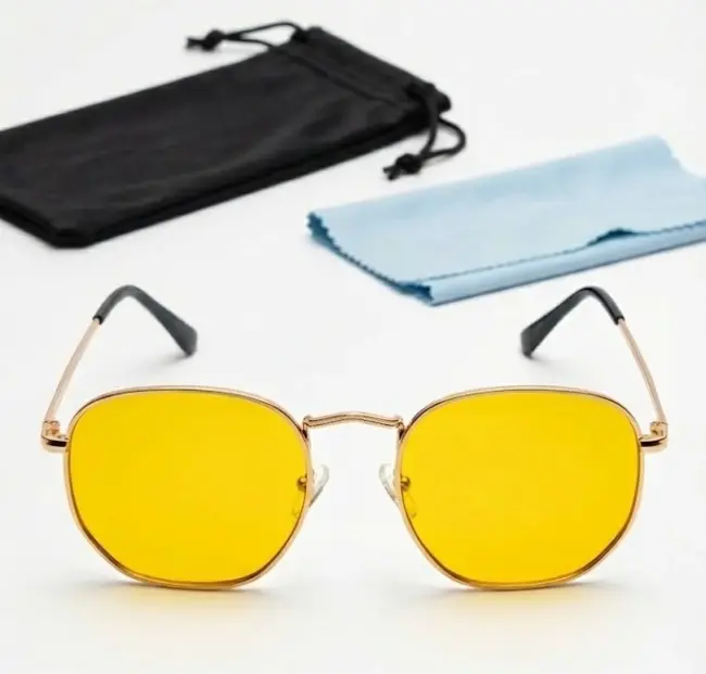 Anti Far Gece Görüş Gözlüğü Metal Lüx