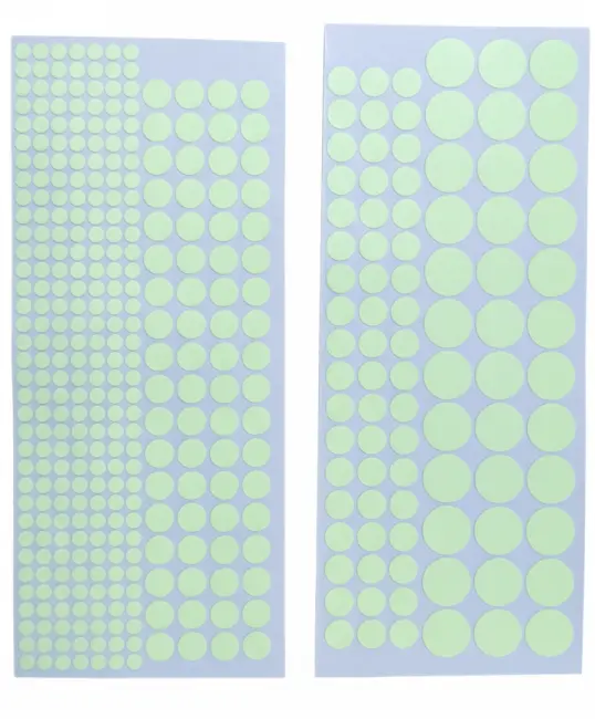 Fosforlu Etiket Karanlıkta Işık Veren Yıldız Tozu Etiketleri