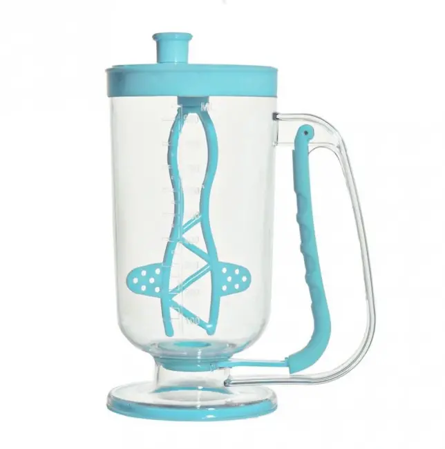 Pancake Machine Mikser Krep Makinesi Hamur Dağıtıcı Mekanizmalı