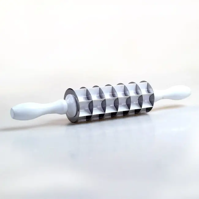 Mantı Merdanesi Kare Mantı Merdanesi 7 Bıçaklı