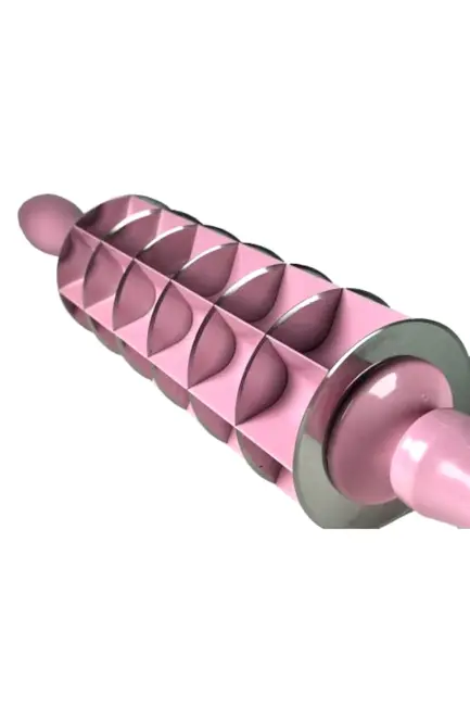 Mantı Merdanesi Kare Mantı Merdanesi 7 Bıçaklı