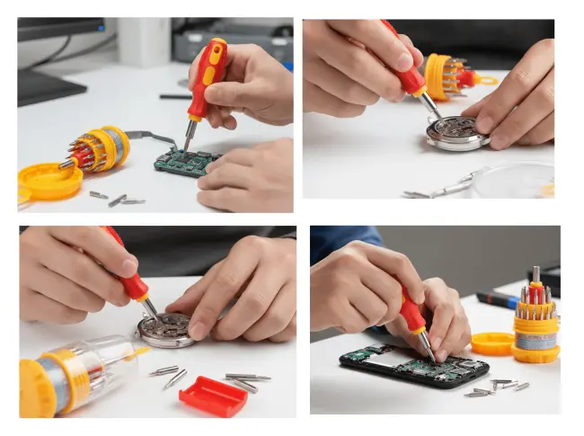 31 Parça Saatçi Ve Telefoncu Onarım Tornavida Seti Hassas Tornavida Seti