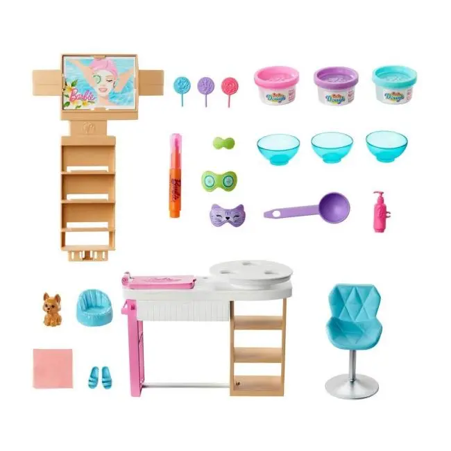 Barbie Yüz Bakımı Yapıyor Oyun Seti