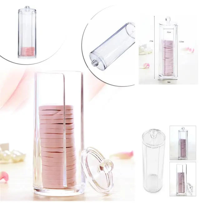 Kulak Çubuğu Ve Makyaj Pamuğu Organizeri Set