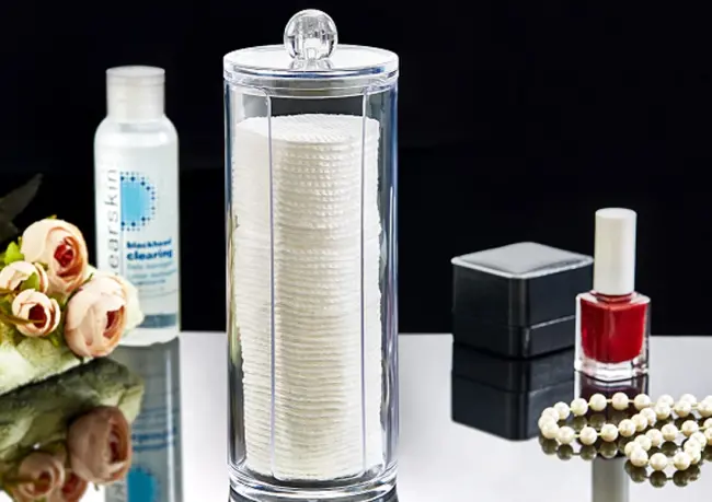 Kulak Çubuğu Ve Makyaj Pamuğu Organizeri Set