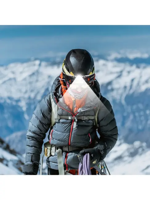 Kafa Lambası - 8 Saat Dayanıklı Şarjlı Sensörlü Mıknatıslı - Kamp - Balıkçılık- Acil Durum Feneri