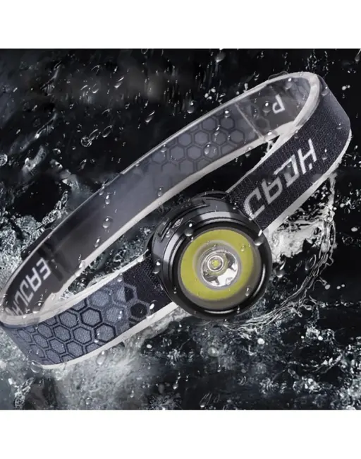 Kafa Lambası Kafa Feneri Şarjlı Profesyonel Cob Fener 7 Modlu