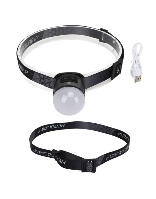 Kafa Lambası Kafa Feneri Şarjlı Profesyonel Cob Fener 7 Modlu