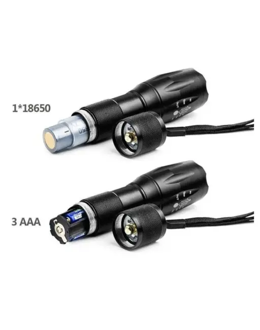 El Feneri Beyaz Sarı Ve Mor Renk Aydınlatma Q5 Led