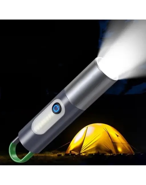 El Feneri Kamp Lambası 750 Lümen Şarjlı Type-c