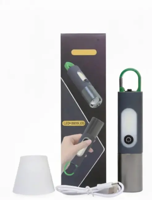 El Feneri Kamp Lambası 750 Lümen Şarjlı Type-c