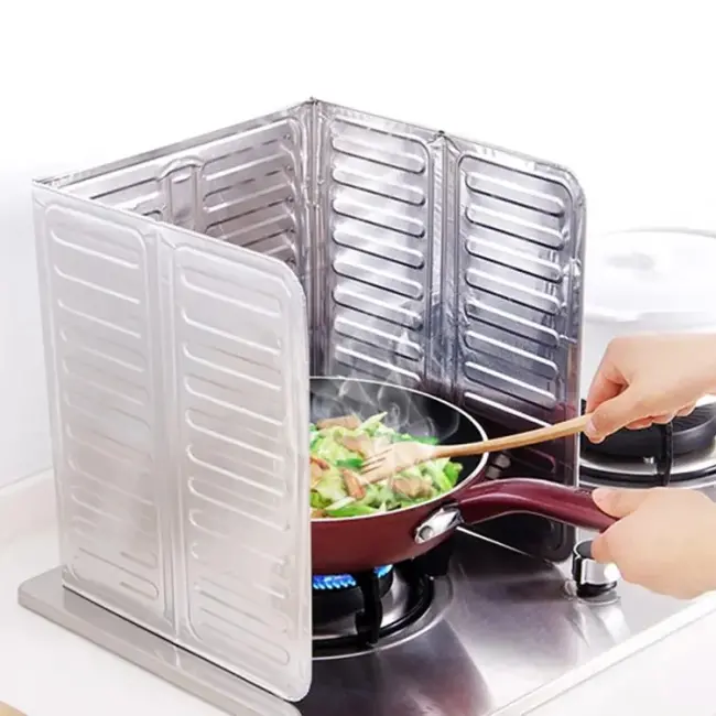 Ocak Kenar Koruyucu Alüminyum Levha - Ev Kamp Karavan Ocak Koruyucu