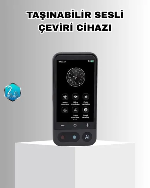 Akıllı Taşınabilir Tercüman – 17 Çevrimdışı 139 Çevrimiçi Dil Desteği