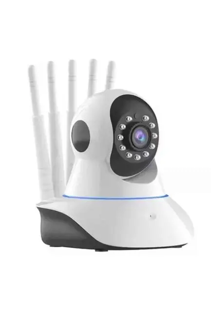 LED Aydınlatmalı 5 Antenli Motorlu 1080P Wifi Kamera Sensörlü