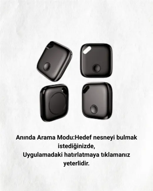 Akıllı Takip Teknolojisi ile Eşyalarınızı Korumaya Alın | Bul Uygulaması Destekli Uzak Mesafe Bluetooth Takibi ve Uzun Ömürlü Batarya