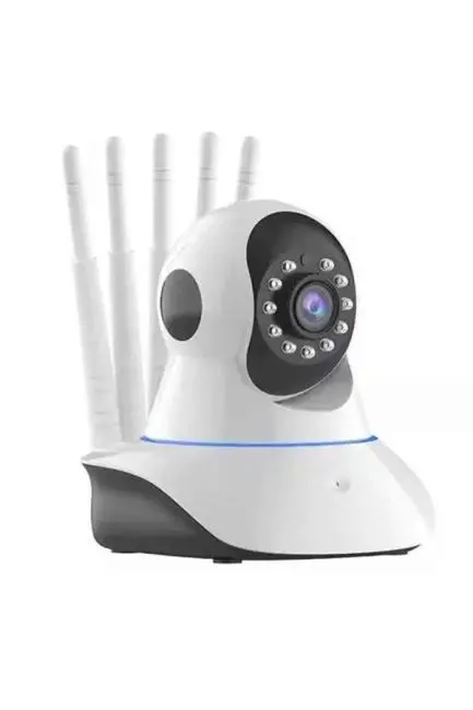 LED Aydınlatmalı 5 Antenli Motorlu 1080P Wifi Kamera Sensörlü