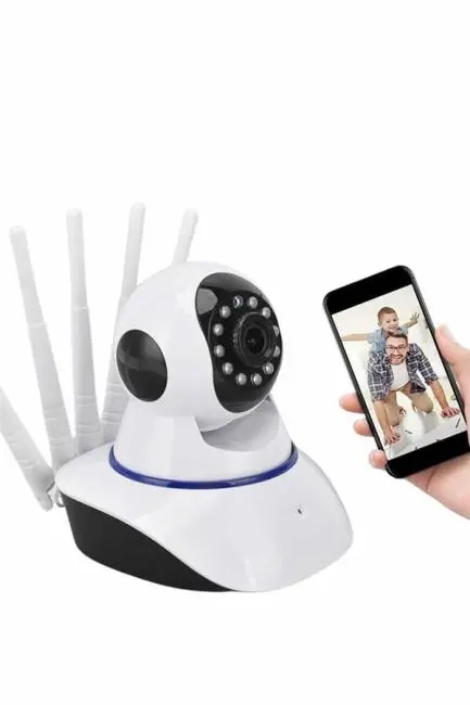 Güvenlik Kamerası Antenli Gece Görüşlü Sensörlü Harekete Duyarlı