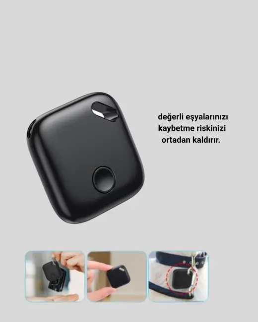 Bluetooth Akıllı Takip Cihazı Kompakt Tasarımlı ve Uzun Pil Ömürlü