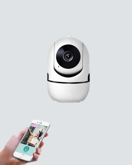 Akıllı Kontrol ve Hareket Takipli 1080P Kablosuz Güvenlik Kamerası – Gece Görüşlü ve İki Yönlü Sesli