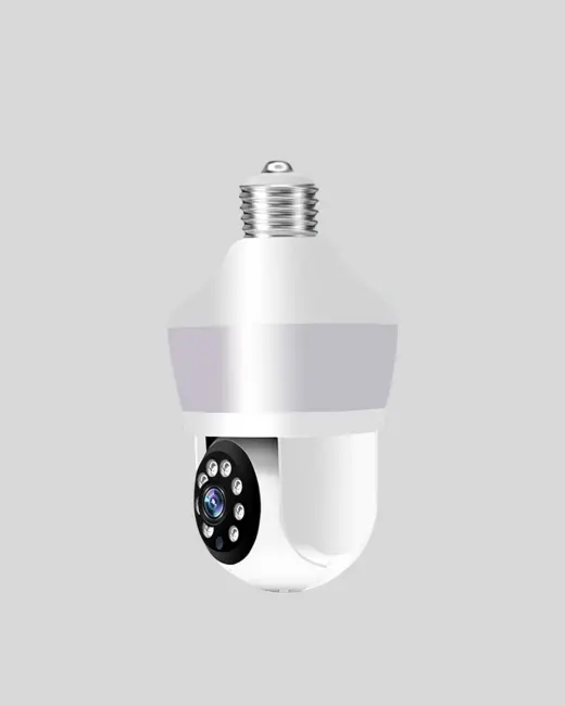Gece Görüşlü Mobil Uygulamalı Akıllı Ampül Kamera