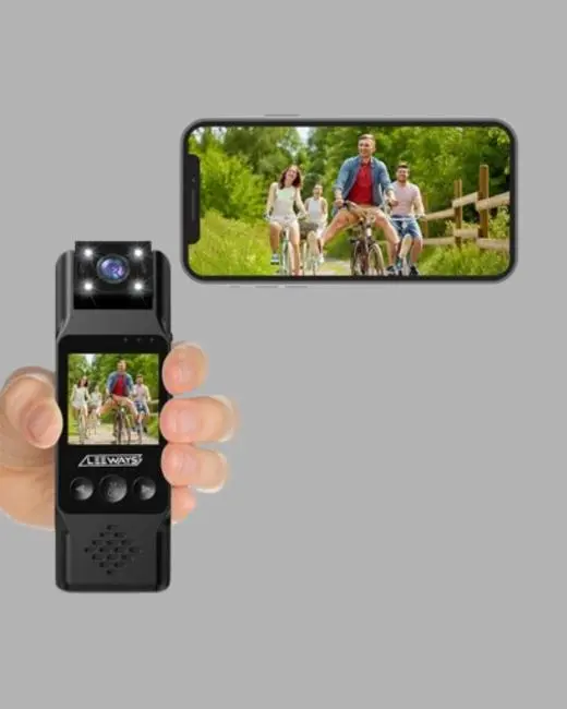 Taşınabilir Full HD Mini Kamera TFT Ekranlı