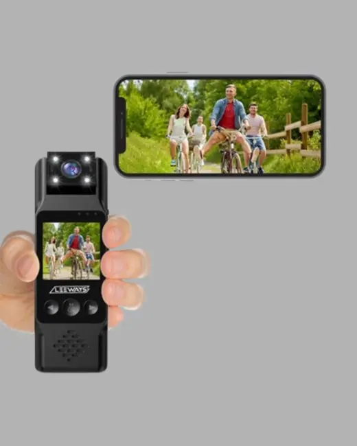 180° Dönebilen Lensli 1080P Mini Kamera