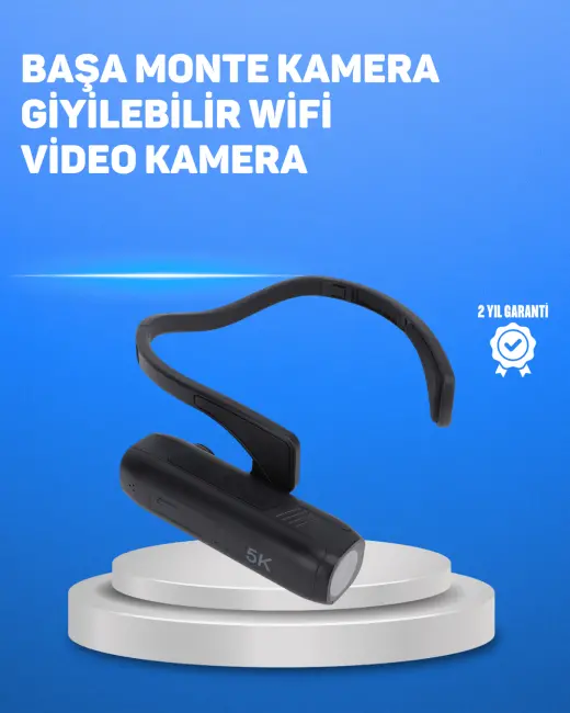 Sarsıntı Önleyici 5K Video Kayıt Kamerası
