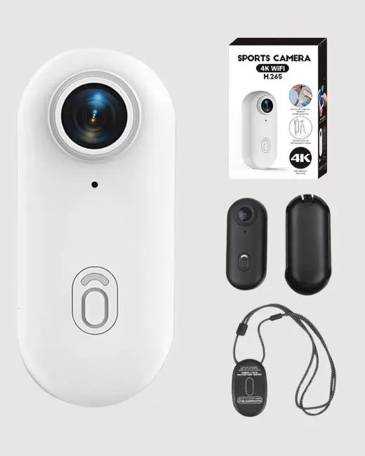 Suya ve Darbeye Dayanıklı Kompakt Spor Kamera 1080P