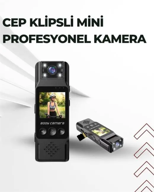 WiFi ile Uzaktan Erişimli Mini Kamera – 1200mAh Batarya 1080P Video Çekimi