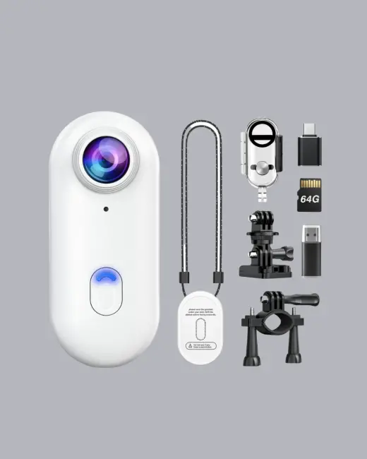 1080P Suya Dayanıklı Aksiyon Spor Kamerası 120° Geniş Açı ve WiFi Destekli