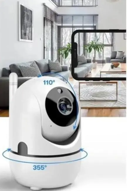 Akıllı Güvenlik Kamerası HD Görüntü Kalitesi Hareket Algılama Wifi Kamera